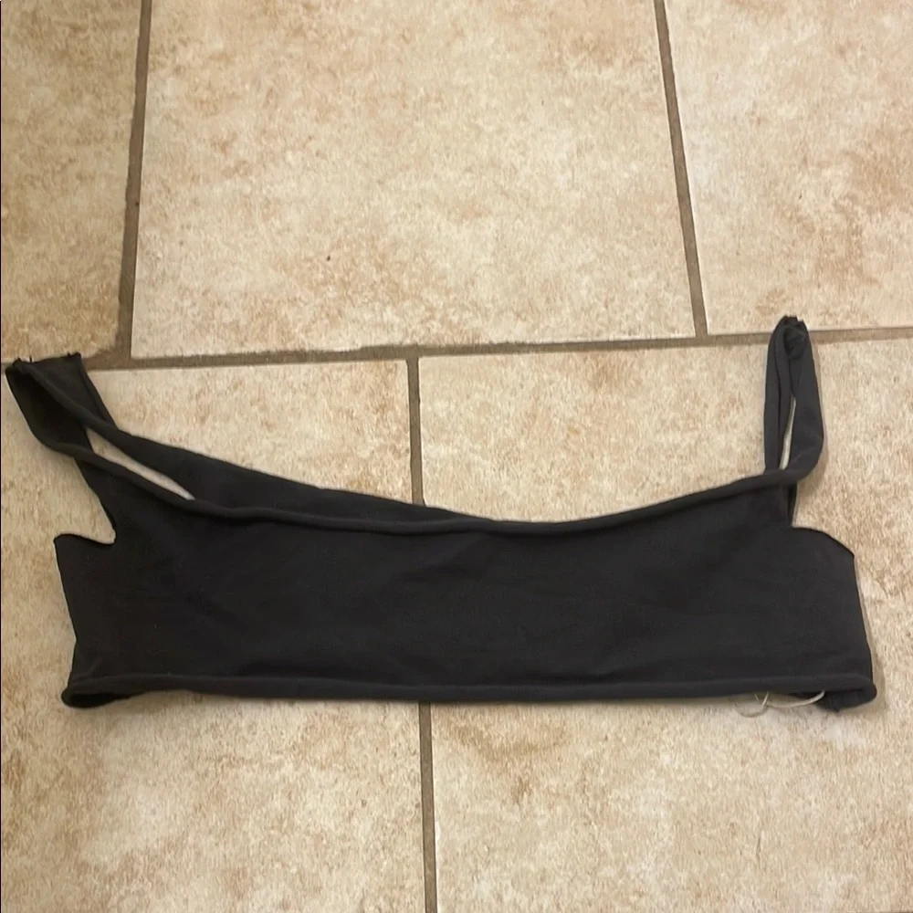 Raw Edge Micro Scoop Bralette - Picture 4 of 5